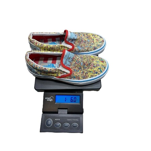 Vans Where's Waldo Limited Edition Classic Slip-On Sneakers Men’s 4 Women’s 5.5 - Picture 7 of 7